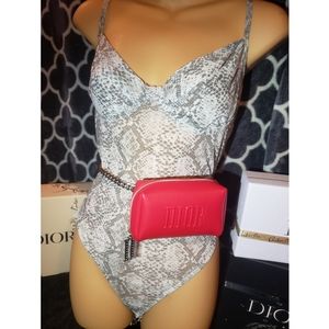 Dior Cosmetic pouch fanny pack waist belt bag